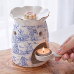 Custom Pet Toile De Jouy Gifts For Her, Dog Mom, Cat Mom - Personalized Wax Warmer