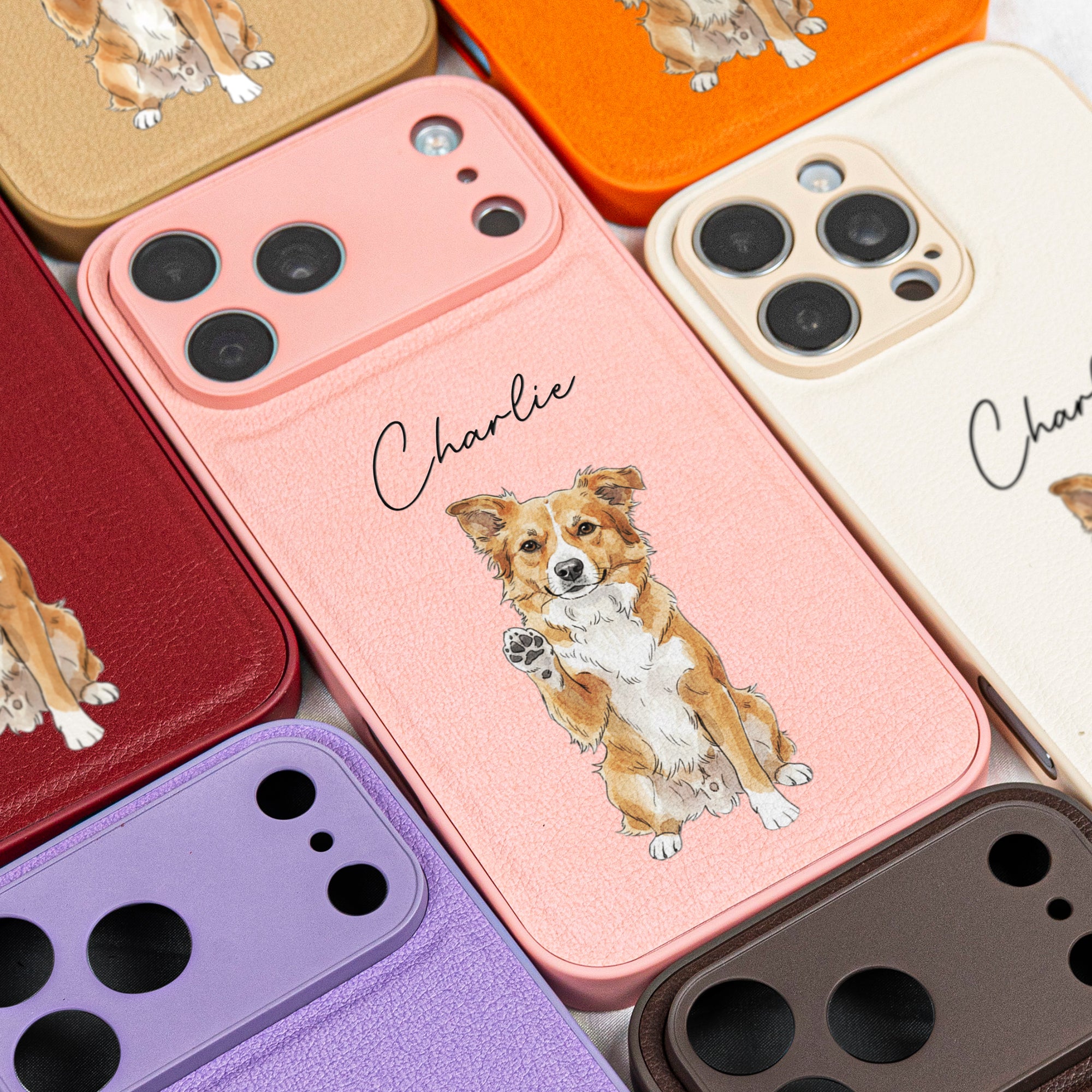 Custom Pet Watercolor - Personalized Phone Case