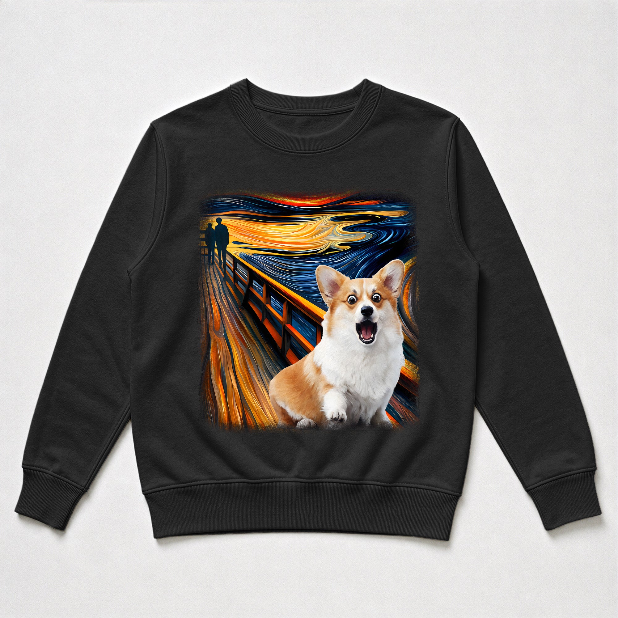 Custom Pet, Family, Friend Photo Funny Scream Halloween Art - Personalized Shirt