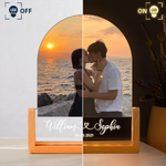 Custom Photo Anniversary Gifts For Her, Him Couple Gift - Perssonalized Night Light