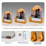 Custom Photo Anniversary Gifts For Her, Him Couple Gift - Perssonalized Night Light