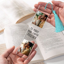 Custom Photo Bookmark For Family, Besties, Couple, Book Lovers - Custom Photo Acrylic Bookmark