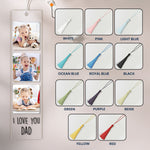 Custom Photo Bookmark For Family, Besties, Couple, Book Lovers - Custom Photo Acrylic Bookmark