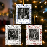 Custom Photo Christmas Gifts For Friends No One Will Ever Be As Entertained - Personalized Ornament