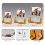Custom Photo Engagement Gifts For Couple Wedding Anniversary Gifts - Personalized Night Light