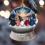 Family, Friends Christmas Time - New Version - Personalized Acrylic Ornament