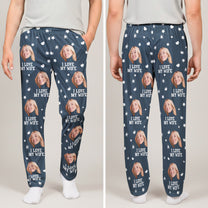 Custom Photo Funny I Love My Lover - Personalized Photo Lounge Pants