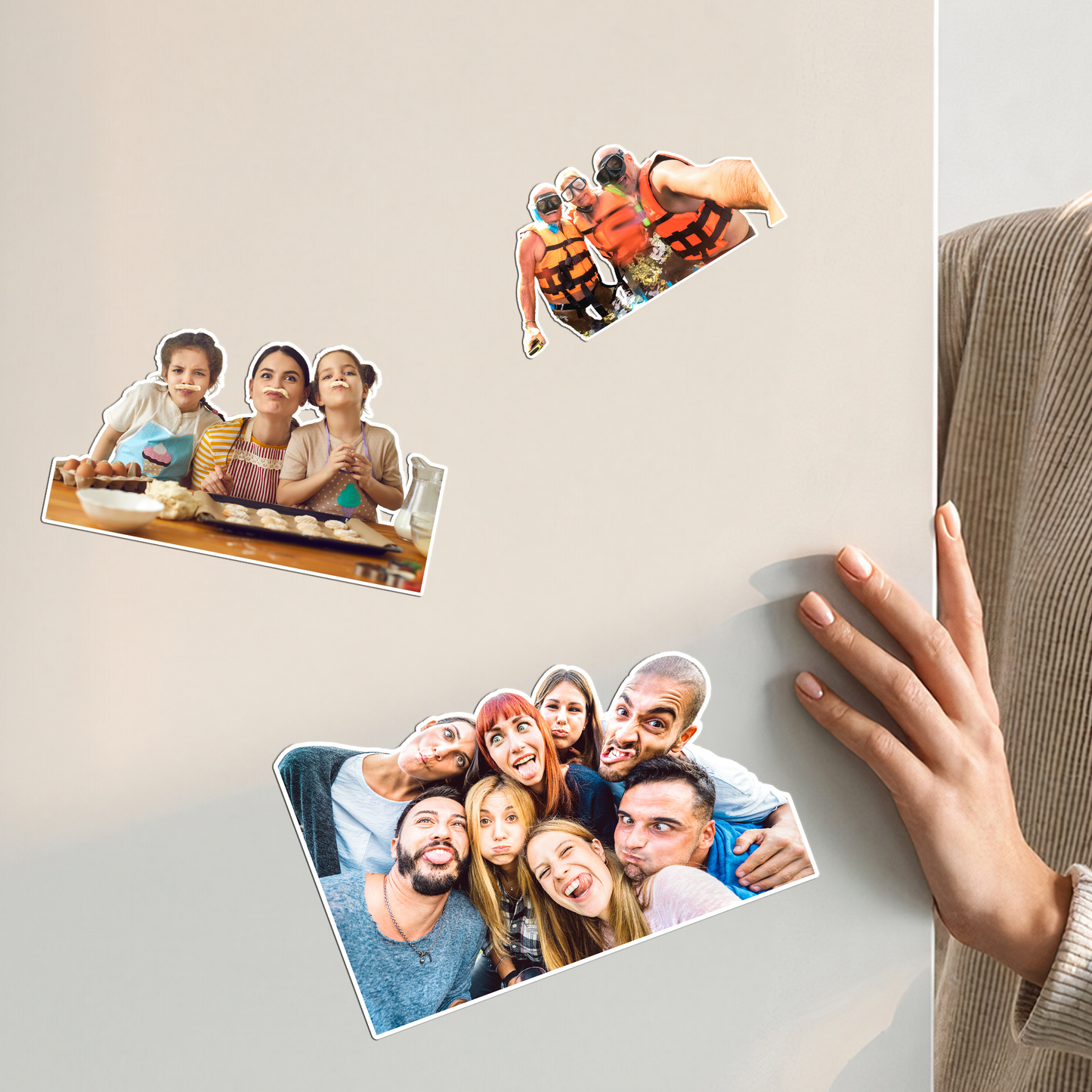 Custom Photo Funny Moments For Family, Friends, Coworkers - Personalized Photo Magnet