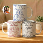 Custom Photo Gift For Friends, Soul Sisters Friendship Thank You Gifts - Personalized Photo Mug