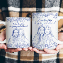 Custom Photo Gift For Friends, Soul Sisters Friendship Thank You Gifts - Personalized Photo Mug