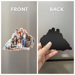 Custom Photo Gift For Grandparents Family Memories - Personalized Photo Magnet
