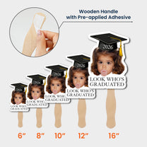 Custom Photo Graduation Gifts - Personalized Graduation Fan