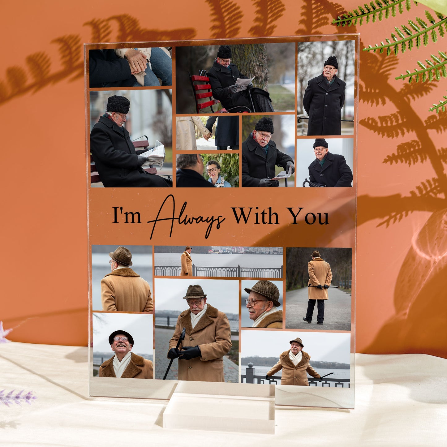 Custom Photo I'm Always With You - Personalized Acrylic Photo Plaque