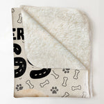Custom Photo Life Is Better With Dogs - Personalized Photo Blanket