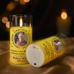 Custom Photo Memorial Always Loved Never Forgotten - Personalized Photo LED Candle Light