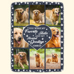 Custom Photo My Hardest Goodbye - Personalized Photo Blanket
