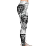 Custom Photo Newspaper - Personalized Photo Leggings