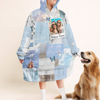 Custom Photo - Personalized Photo Oversized Blanket Hoodie
