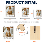 Custom Photo Pet Loss Gifts Forever In My Heart Memorial Gifts - Personalized Car Visor Clip