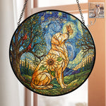 Custom Photo Pet Memorial - Personalized Window Hanging Suncatcher