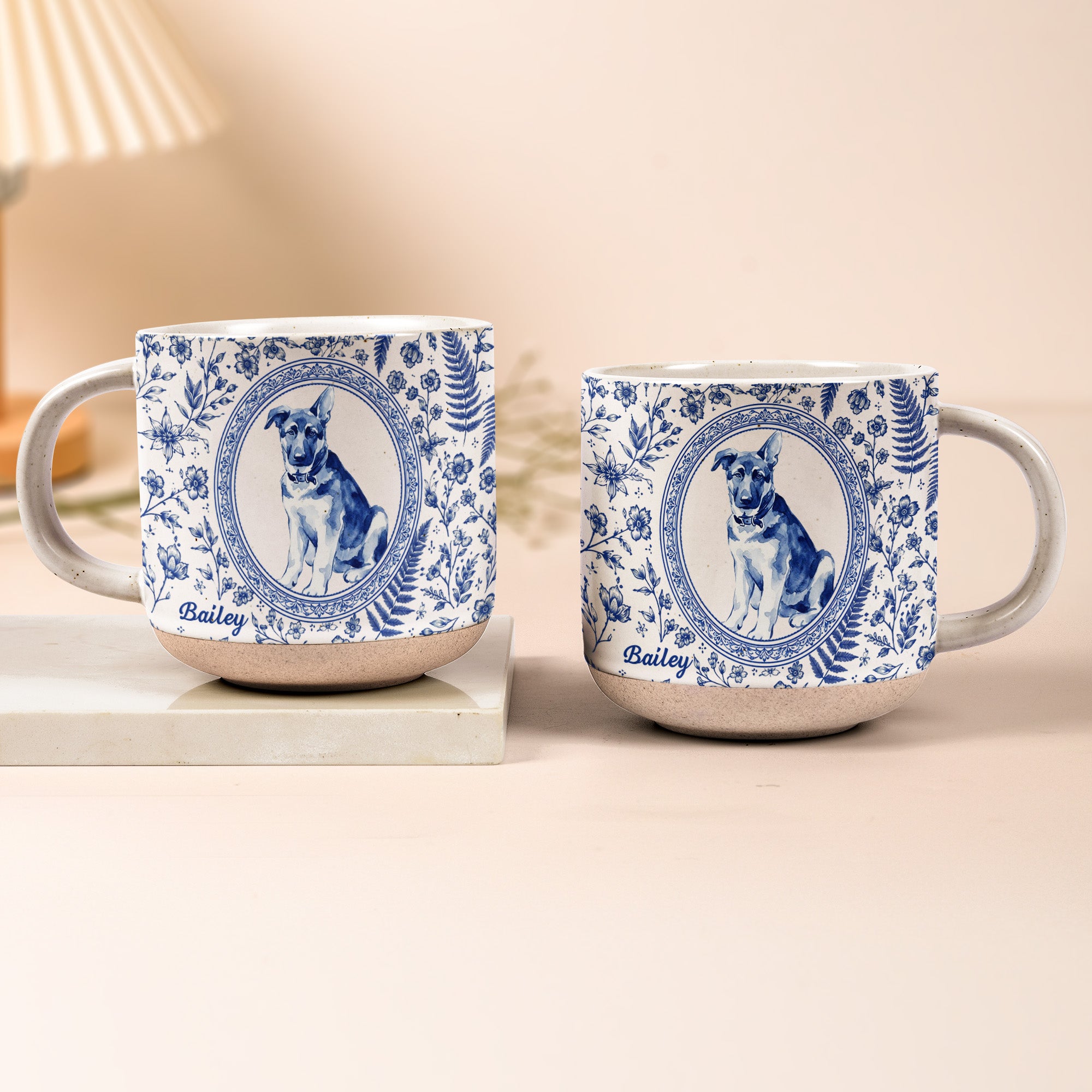 Custom Photo Pet Portrait - Personalized Mug