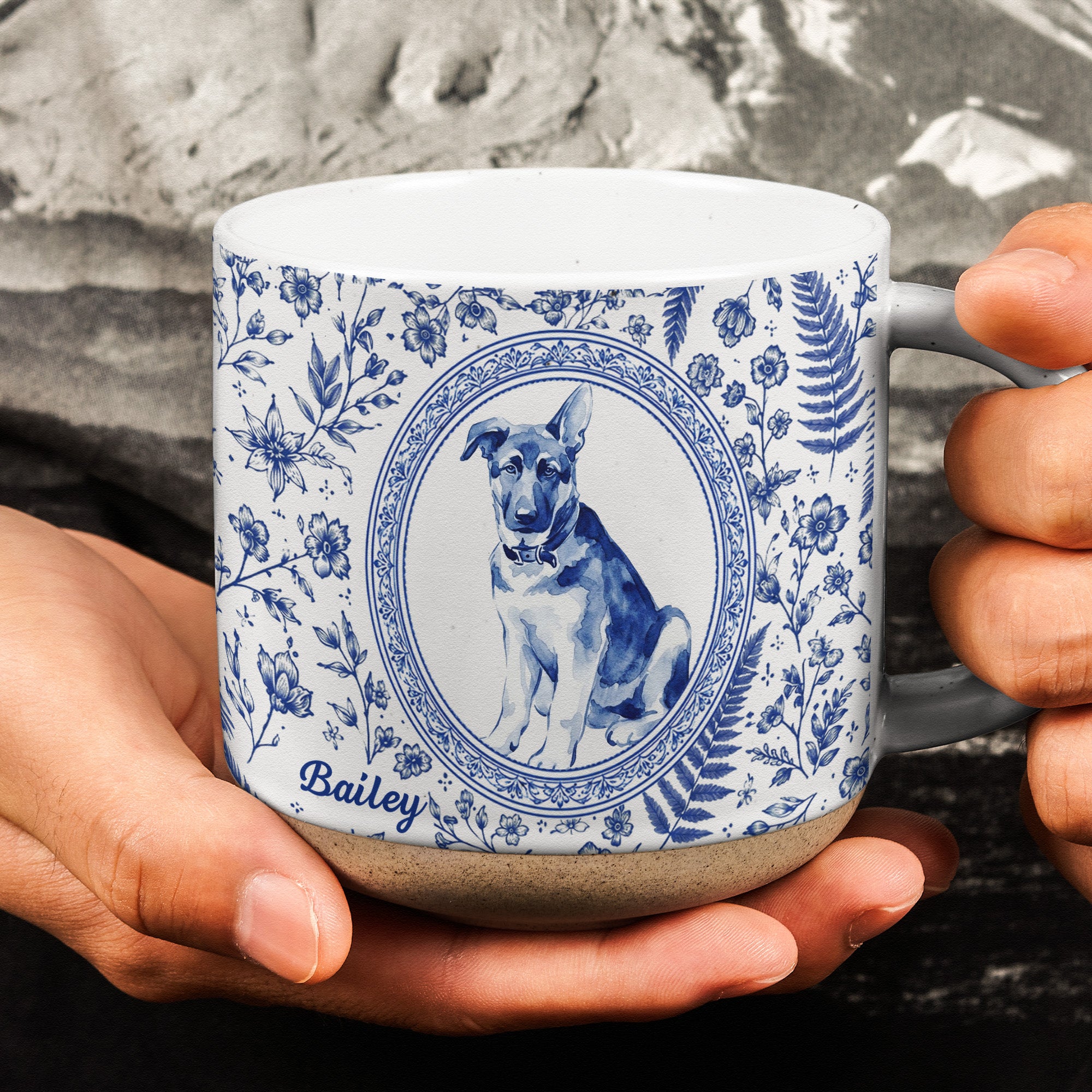 Custom Photo Pet Portrait - Personalized Mug
