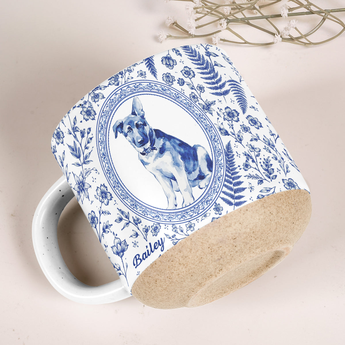 Custom Photo Pet Portrait - Personalized Mug