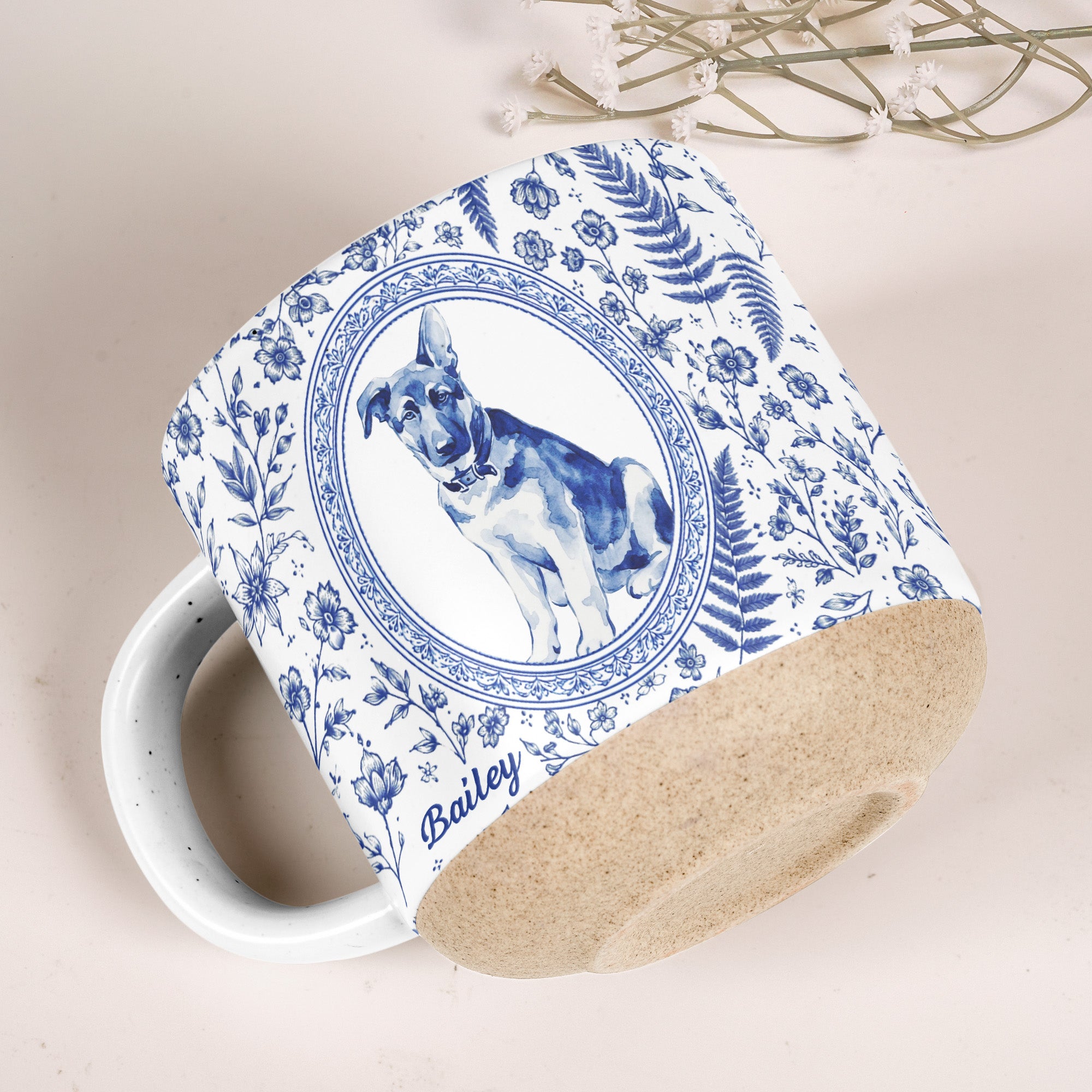 Custom Photo Pet Portrait - Personalized Mug