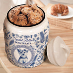 Custom Photo Spoiled Rotten Dog Treats - Personalized Cookie Jar