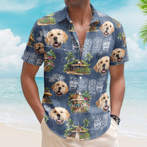 Custom Photo Tiki Summer Family Friends Boss - Custom Photo Hawaiian Shirts