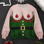 Custom Photo Ugly Christmas Sweater - Personalized Photo Ugly Sweater