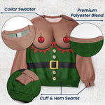 Custom Photo Ugly Christmas Sweater - Personalized Photo Ugly Sweater