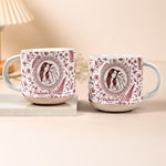 Custom Photo Watercolor Portrait Gift For Friend Besties - Personalized Mug
