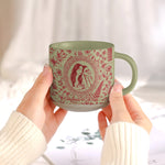 Custom Photo Watercolor Portrait Gift For Friend Besties - Personalized Mug