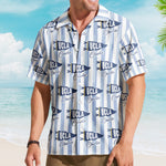 Custom School Pennant Flag - Personalized Hawaiian Shirt