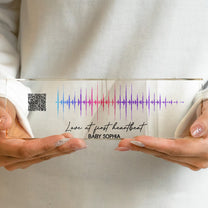 Custom Soundwave Art Pregnancy Mommy To Be - Personalized Name Plate
