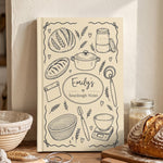 Custom Sourdough Log Gifts For Sourdough Lovers Baking Lovers - Personalized Journal