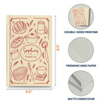 Custom Sourdough Log Gifts For Sourdough Lovers Baking Lovers - Personalized Journal
