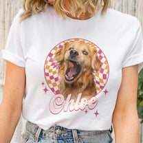 Custom Vintage Pet Photo - Personalized Photo Comfort Tee