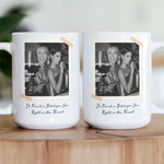 Custom Vintage Retro Polaroid Friendship Photo - Personalized Photo Mug