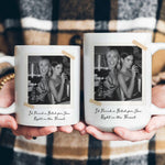Custom Vintage Retro Polaroid Friendship Photo - Personalized Photo Mug
