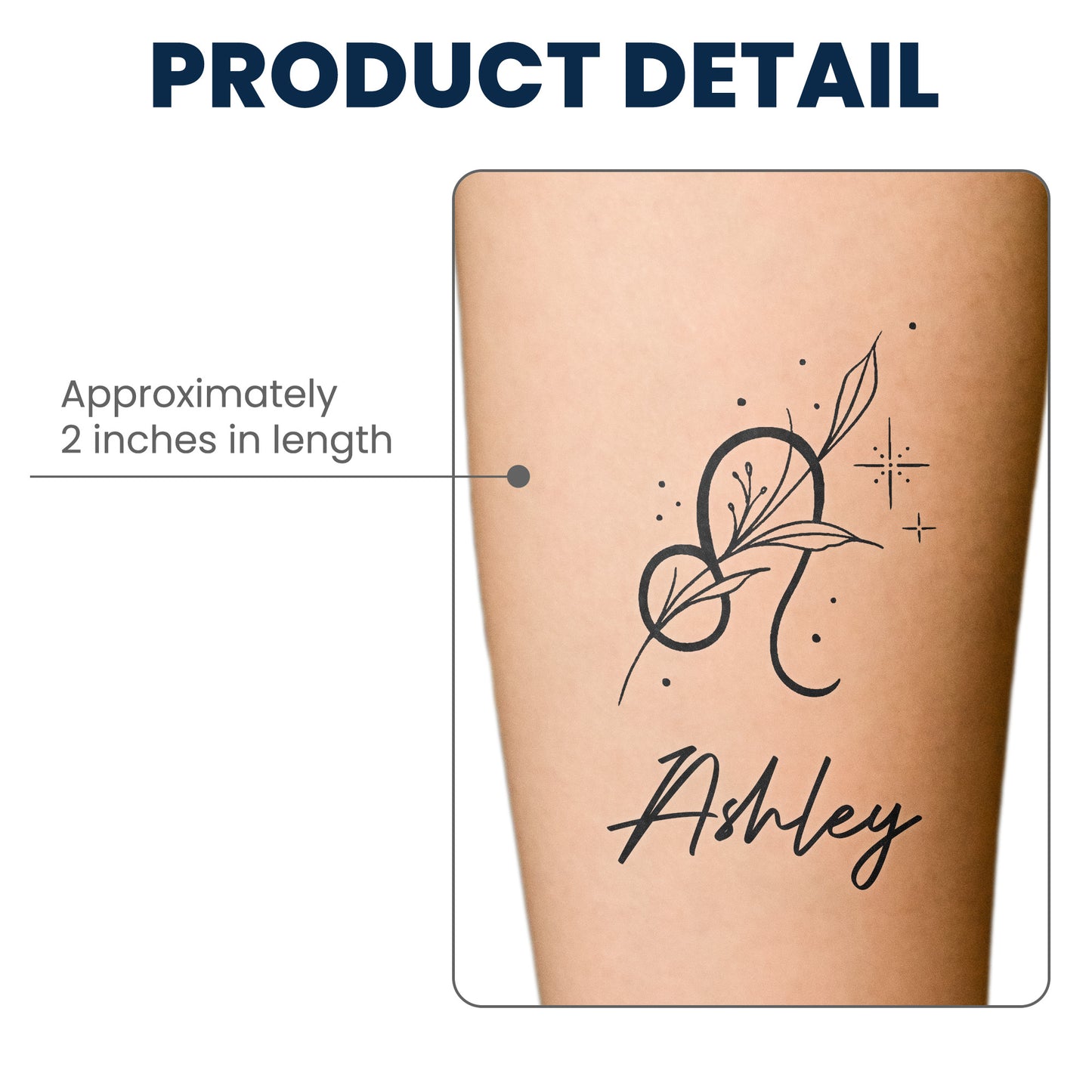 Custom Zodiac Sign Tattoo - Personalized Tattoo