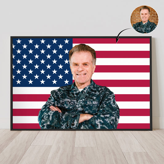 Custom-American-Flag-With-Your-Photo-Personalized-Poster-1