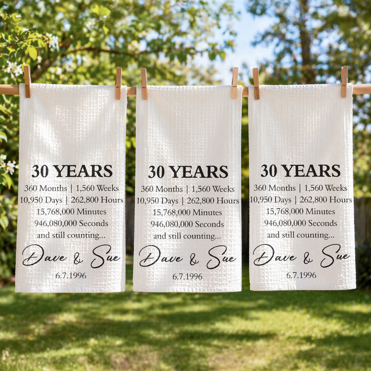 Custom-Anniversary-Counting-Time,-Custom-Year-For-Couples,-Him,-Her,-Parents-Personalized-Kitchen-Towel