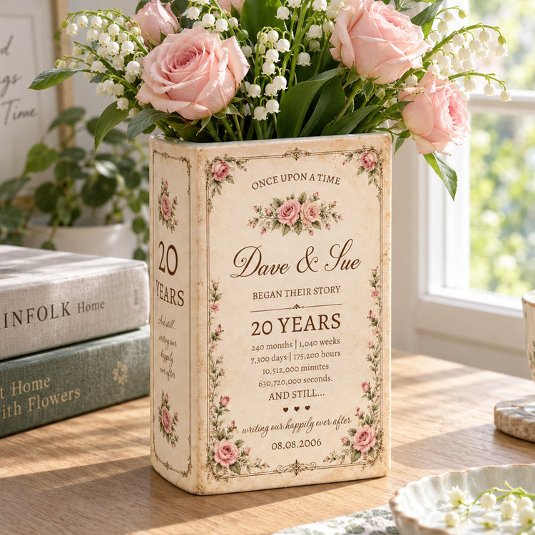 Custom-Anniversary-Counting-Time,-Custom-Year-For-Couples,-Him,-Her,-Parents-Personalized-Vase-1