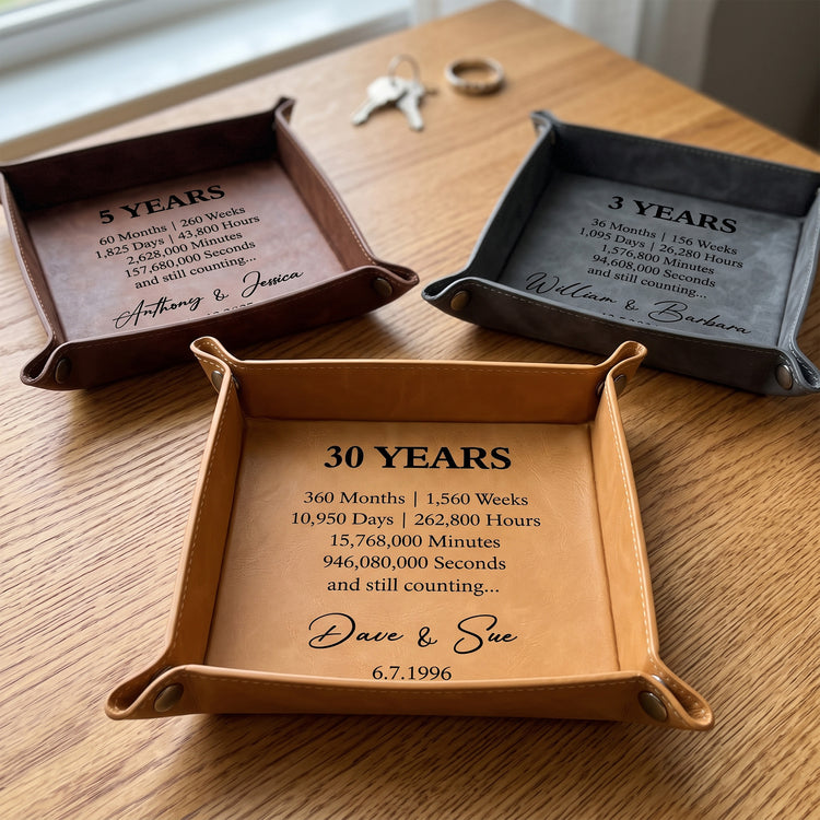 Custom-Anniversary-Counting-Time,-Custom-Year-For-Couples,-Him-Personalized-Valet-Tray