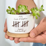 Custom-Anniversary-Couple-Gifts-For-Girlfriend,-Wife-Personalized-Plant-Pot-6