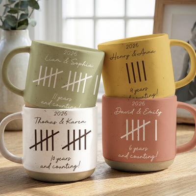 Custom Anniversary Wedding Gifts For Couple - Personalized Mug