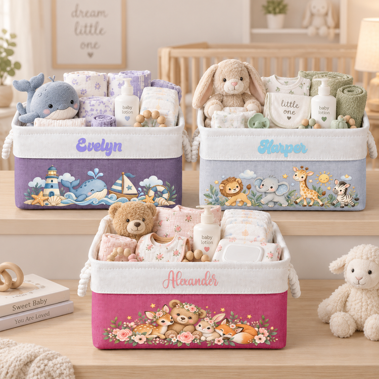 Custom-Baby-Boy-Girl-Nursery-Storage-Baby-Shower,-Baptism-Gifts-Personalized-Storage-Basket-5