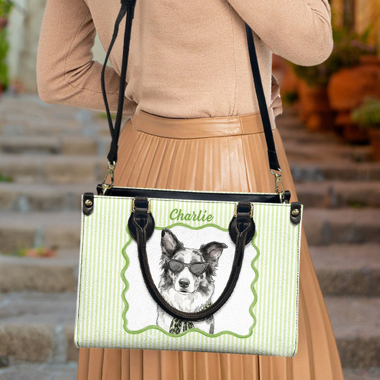 Custom-Bag-With-Pet-Photo-Watercolor-Personalized-Leather-Bag-4